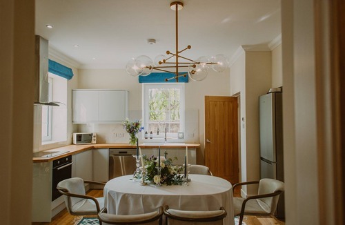 Portpatrick Cottage | Coastal Magnificence: Saltwater Chronicles with private sea view deck.