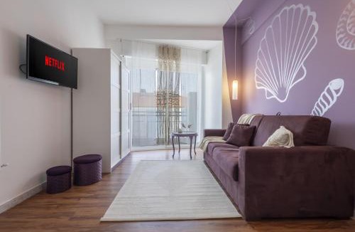 Diano Marina Apartment | Conchiglia design vista mare/spiaggia+parking