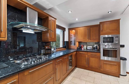 Bearsden House | Corner View - Welcoming family home with hottub.