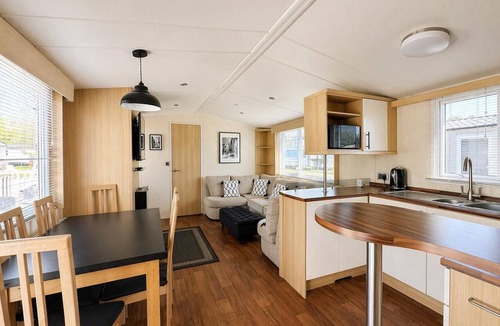 Grimsby House | Cosy caravan with decking at Cleethorpes Haven Holiday Park ref 48069F