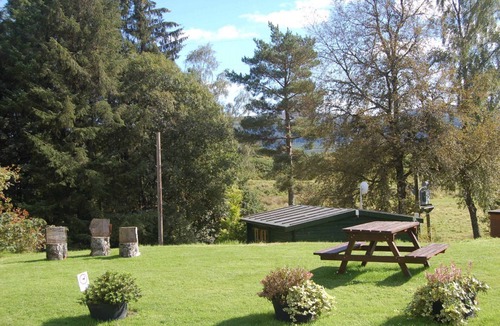 Killin Cabin | Cosy Rowan (1) woodland lodge by Killin, Loch Tay