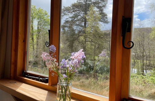 Saint John's Town of Dalry Cabin | Cosy woodland off grid Shepherds Hut - Hazel
