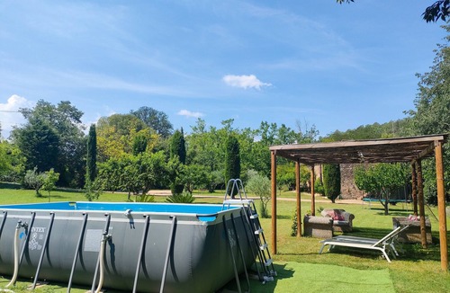 Sant Marti Vell House | Country House 'Can Bonet - La Volta' with Shared Pool, Wi-Fi and Air Conditioning