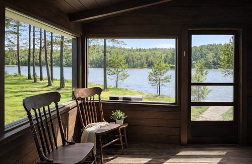 Algoma District Cabin | Cozy Lakefront Cabin 16 on Big Basswood Lake