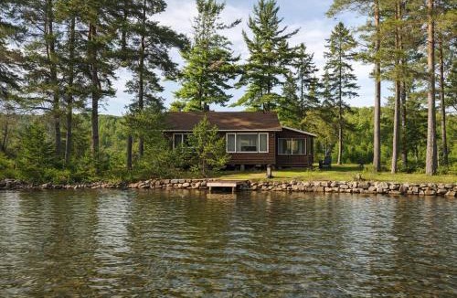 Algoma District House | Cozy Lakefront Cabin 16 on Big Basswood Lake