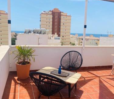 Los Llanos Apartment | Duplex with private Rooftop and views