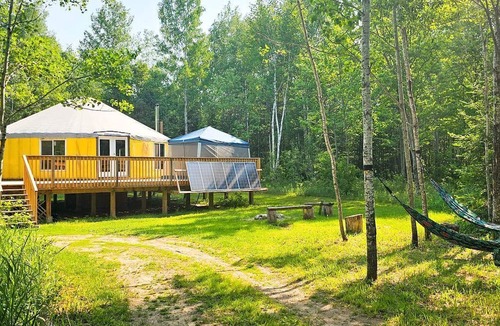 Mattawa RV Rental | Eco-Friendly Yurt Ideal for Glamping in Ontario