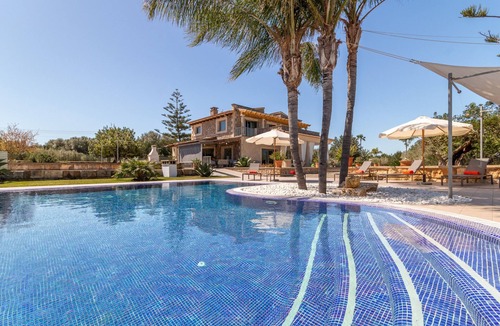 Muro Villa | Es Garrover Es Velar with XXL pool, playground, volleyball, billiards, gym.