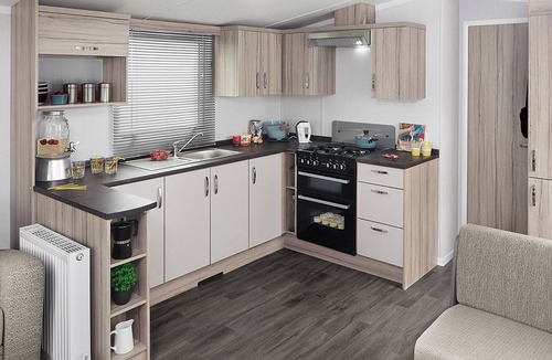 Cummertrees House | Essential Clover Caravan (Sleeps 4, Dog Friendly)