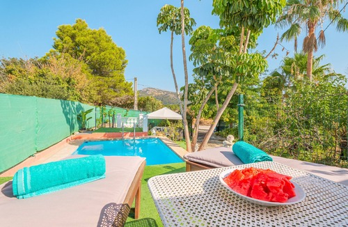Campanet House | Finca Alqueria with Mountain View, Pool, Garden, Terrace, A/C and Wi-Fi