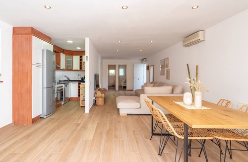 Platja d'Aro Apartment | Holiday Apartment 'Brava Beach' with Shared Pool, Private Terrace & Wi-Fi