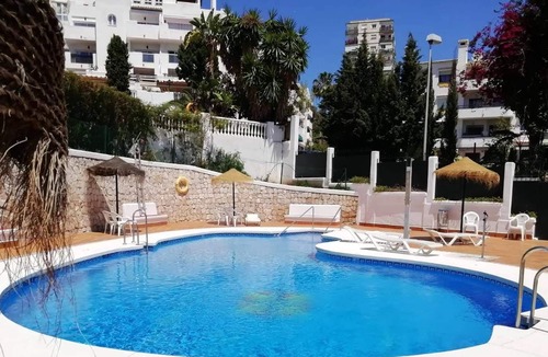 Benalmadena Costa Apartment | Homerez - 200 m away from the beach! Appartement for 5 ppl. with shared pool