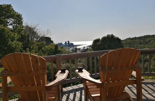 Goderich House | Large Summer House with the stunning views, four bedrooms, deck and hot tub!