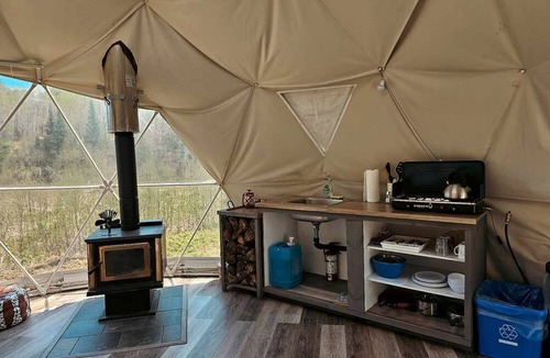 Mattawa RV Rental | Lovely Dome Rental for Cozy Glamping Escapes to Nature in Mattawan, Ontario