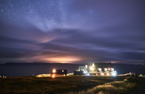 Strathcarron House | Luxurious,Secluded, Award-Winning Highland Eco-Lodge, Panoramic Hot-tub sea View
