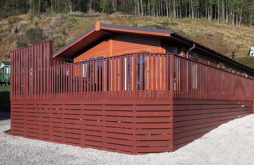 Lochgoilhead Ski Chalet | Luxury Lodge 3 bed Hot Tub