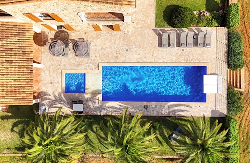 S Horta Villa | MANSION SES OLIVERES - LUXURY VILLA WITH DISTANT SEA-VIEWS AND PRIVATE POOL