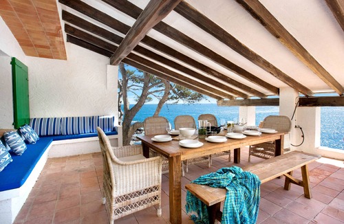 Calella de Palafrugell Apartment | (Marineda) Villa for 12 with pool and garden