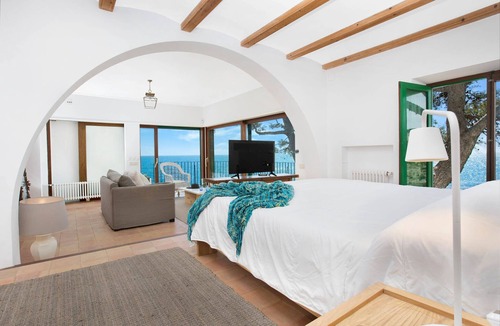 Calella de Palafrugell Apartment | (Marineda) Villa for 12 with pool and garden