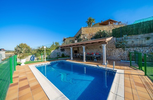 Mas Altaba Villa | Mulberry Lux House, Beautiful outdoor area with pool and barbecue