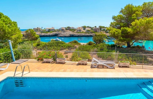 Cala Marcal House | Nice home in Portocolom with private swimming pool, can be inside or outside
