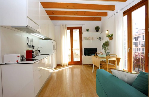 La Missio Apartment | Nice Studio in Palma Centro, Bright with Balcony, Wifi, Air Conditioning