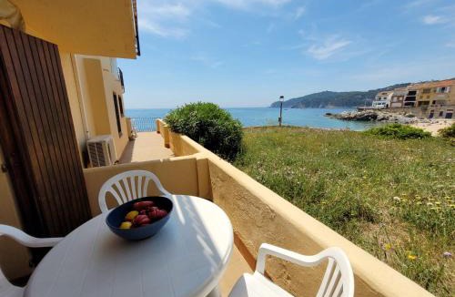Calella de Palafrugell Apartment | Playa Canadell MAR P primera línea de mar con terraza - WeHost Costa Brava