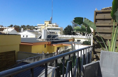Pedregalejo Apartment | Private balcony. 3 min to beach,15 to center