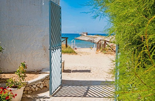 Chiesiola Resort | Property in a Holiday Village 'Baia Falcone - Basic Two-Room Apartment 406' with Sea View