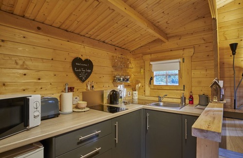 Carluke Cabin | Punch Tree Cabins, Wood Burner & Hot Tub
