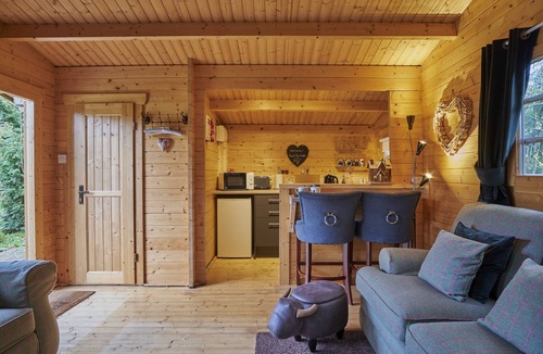 Carluke Cabin | Punch Tree Cabins, Wood Burner & Hot Tub