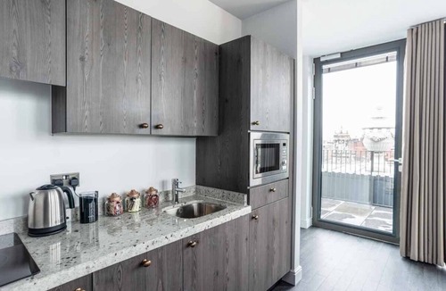City Centre Glasgow Apartment | RARE TO FIND-GLASGOW 1BR PENTHOUSE WID PVT TERRACE