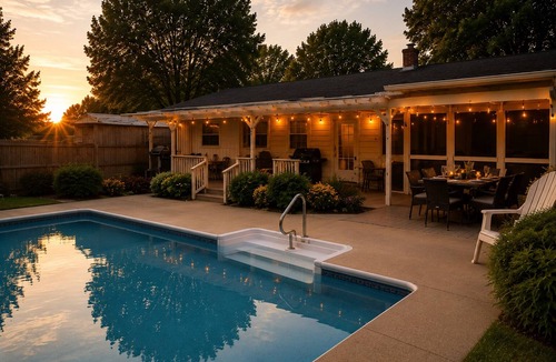 Kingsville House | Relaxing Pool Retreat Near Wineries & Point Pelee