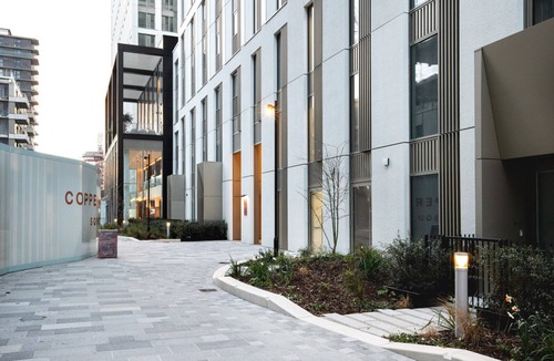 Stratford and New Town Apartment | Roomy Stratford 1BR w/Security & Gym, nr Train Station, by Blueground