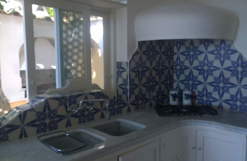 Massa Lubrense Villa | Sea front villa with terrace solarium parking sea-access jacuzzi WiFi