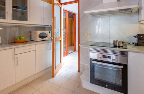 La Fosca Villa | Seafront House in La Fosca: Terraces, WIFI, 5 Bedrooms, Direct Beach Access