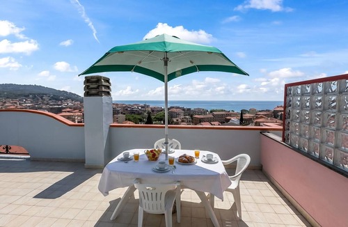 Marina di Andora Apartment | Seaview Pool Retreat - B29, Andora, Italy