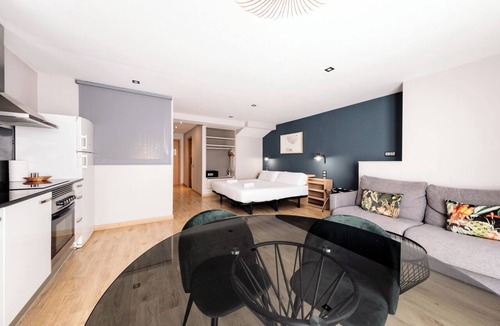 El Fort Pienc Apartment | Sicilia-1602 - Studio Apartment, Sleeps 2
