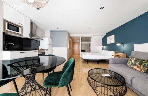 El Fort Pienc Apartment | Sicilia-1602 - Studio Apartment, Sleeps 2