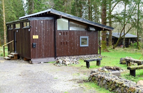 Taynuilt Cabin | SKERRY is an authentic log cabin in a lovely forest location close to Loch Awe