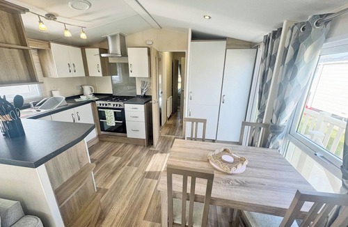 Aldbrough House | Smart, modern two bedroom caravan, perfect for couples and families alike.