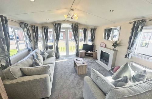 Aldbrough House | Smart, modern two bedroom caravan, perfect for couples and families alike.
