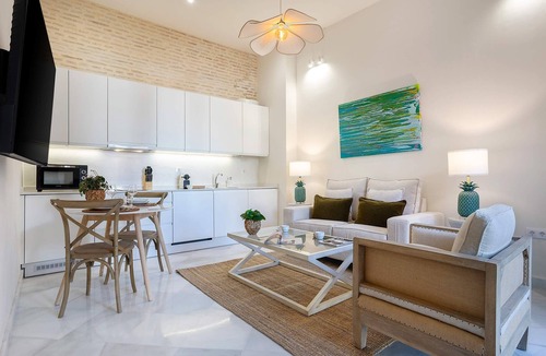 San Vicente Apartment | Stunning apt with private pool in Seville. Mendoza Rios III