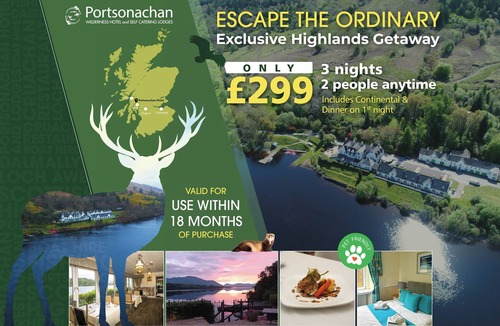 Portsonachan Ski Chalet | Stunning Location ,Stunning Lodges, Stunning Holiday