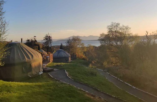 Largs Cabin | Stunning Premium Yurt in Kelburn Estate near Largs