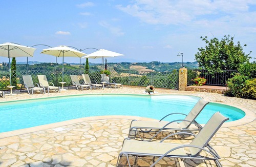 Castelfiorentino Villa | Stunning private villa for 6 guests with WIFI, pool, TV, terrace and panoramic view