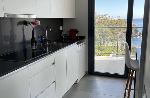 Velilla-Taramay Apartment | Superb apartment, 95m2 terrace, panoramic sea and mountain views, next to beach