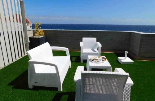 Puerto de Guimar Apartment | Terraza al Mar