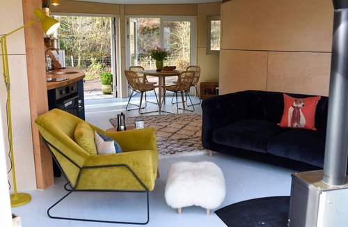 Tarbert House | THE DRUM at Dunmore - a quirky round house with a unique, contemporary design.