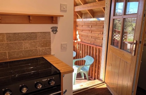 Fortrose Apartment | The Hayloft | Peaceful Black Isle Retreat Near Fortrose | Balcony & Wood Burner